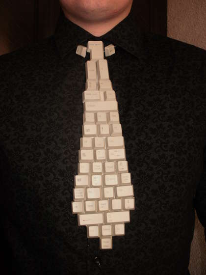Corbata-teclado