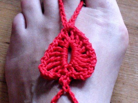 Fußschmuck Herz